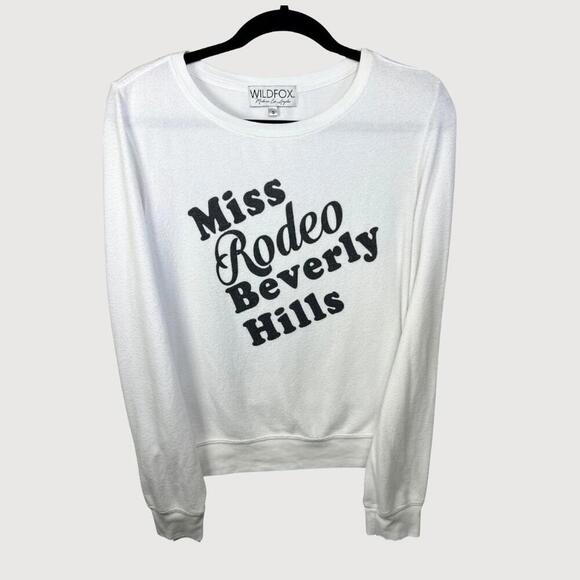 Wildfox “Miss Rodeo Beverly Hills” Cozy Sweatshirt- size Small - Picture 1 of 8